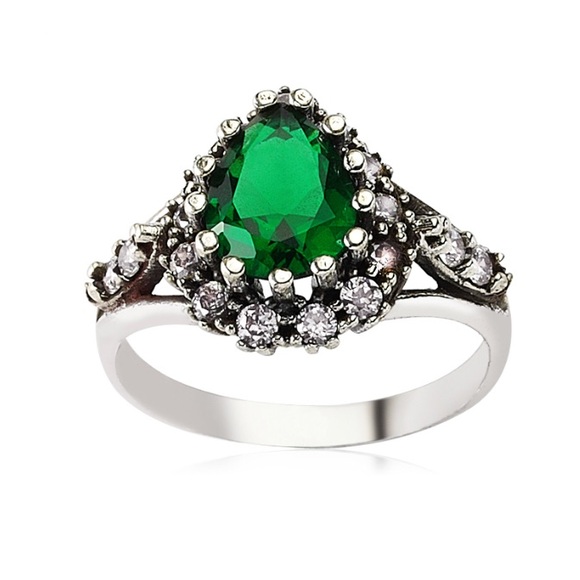 925 Sterling Silver and Cubic Zirconia rings - Picture 6 of 6